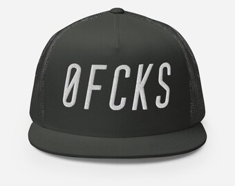 Zero Fucks Trucker Cap