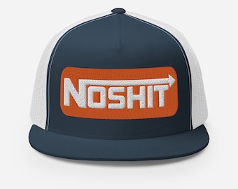 NOSHIT Racer Embroidered Trucker Cap