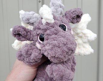 Baby Drache Snuggler - Handgefertigter kleiner Drache Plüschtier - Individuell Anpassbar - Made to Order