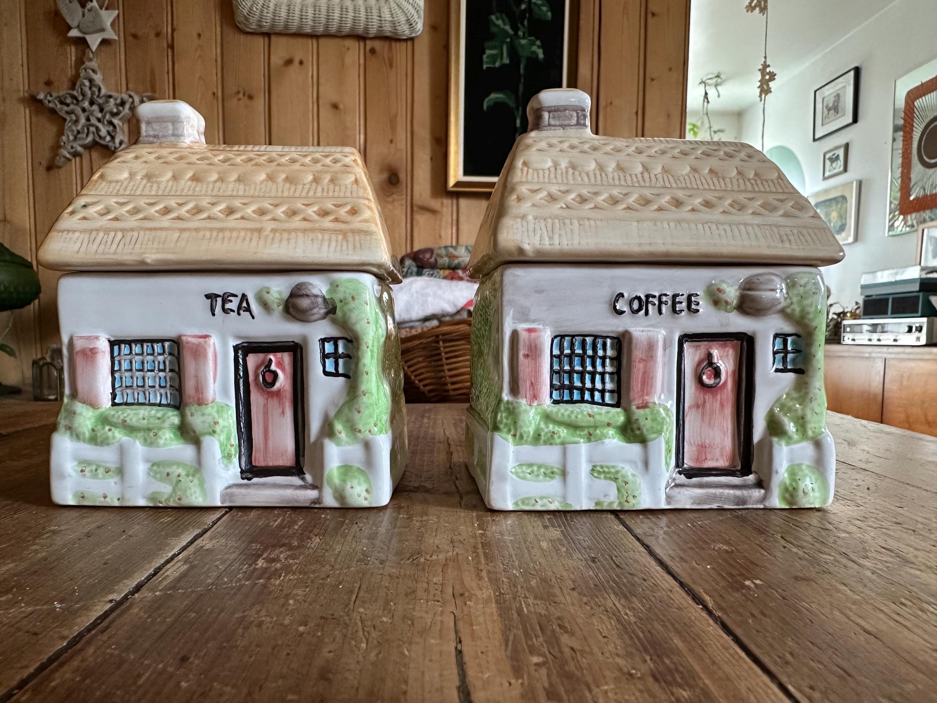 Bougeoir Grès Artisanal - Petite Maison Village Pain D'Épices - Poterie Grange