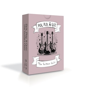 Pick, Play, and Quiz: The Guitars Quiz: 156 vragen om gitaristen en fans van de elektrische gitaargeschiedenis te testen, te plagen en te verrassen