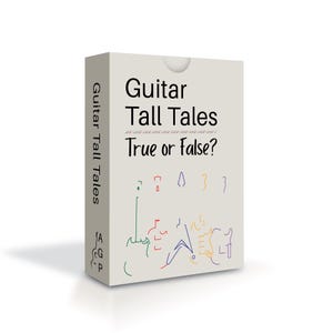 Guitar Tall Tales Card Game: Electric Guitar Trivia