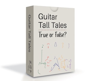 Guitar Tall Tales Kartenspiel: E-Gitarre Trivia