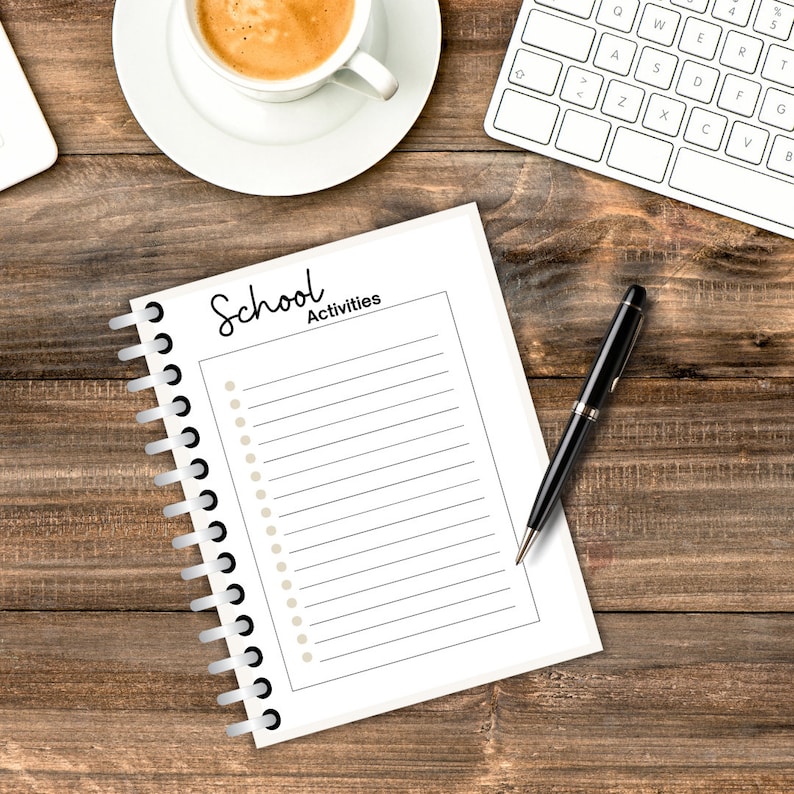 Teacher Printable Planner Downloadable to Be Organized School ...