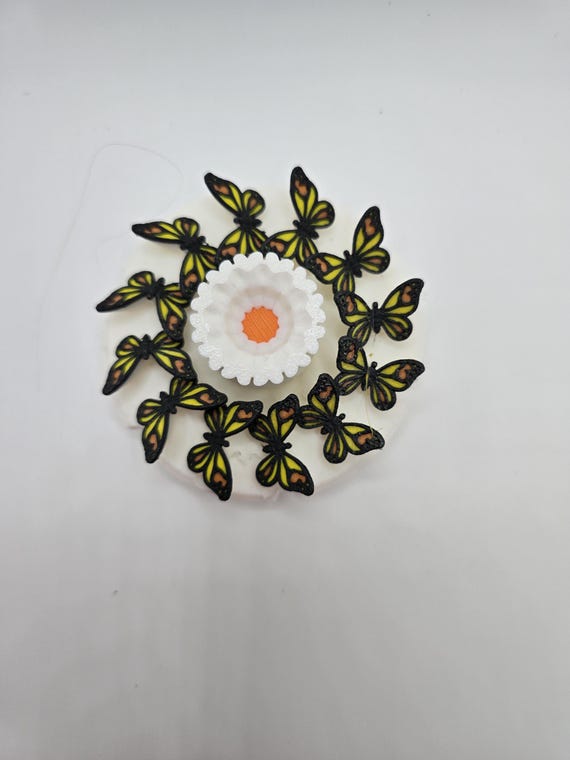 3D Printed Zoetrope: Monarch Butterfly Flight Animation Spinner