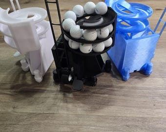 Effortless Golf Ball Holder - Semi Automatic Teeing Device - Back Saving Design