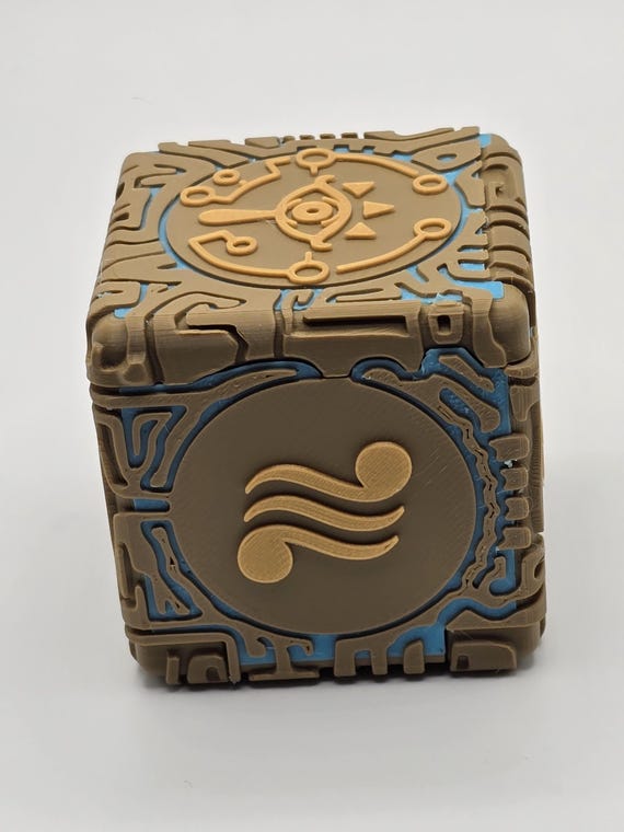 Switch Game Holder - 3D Printed Storage Cube Holds 13 Switch Games