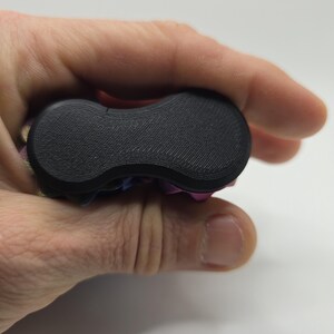3D Printed Hand Roller – Chromatic Pyramid Texture Fidget Massager image 6