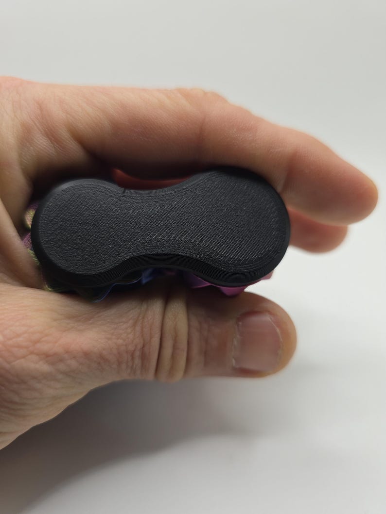 3D Printed Hand Roller – Chromatic Pyramid Texture Fidget Massager image 6