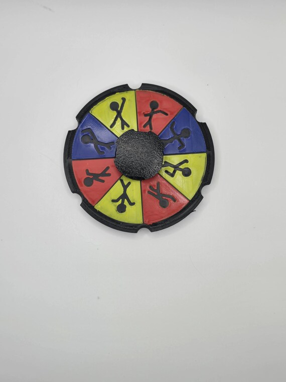 3D Printed Dancing Stick Figure Spinner (Animation only viewable through methods in description)
