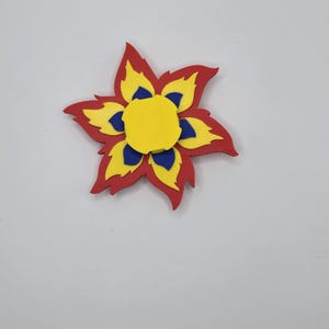 3D Printed Burning Flame Spinner (Animation only viewable through methods in description)