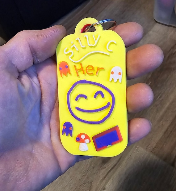 Customizable Fur Suit Tag: Personalized Name, Gender & Icon