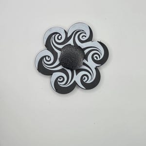 3D Printed Hypnotic Spiral Spinner (Animation only viewable through methods in description)