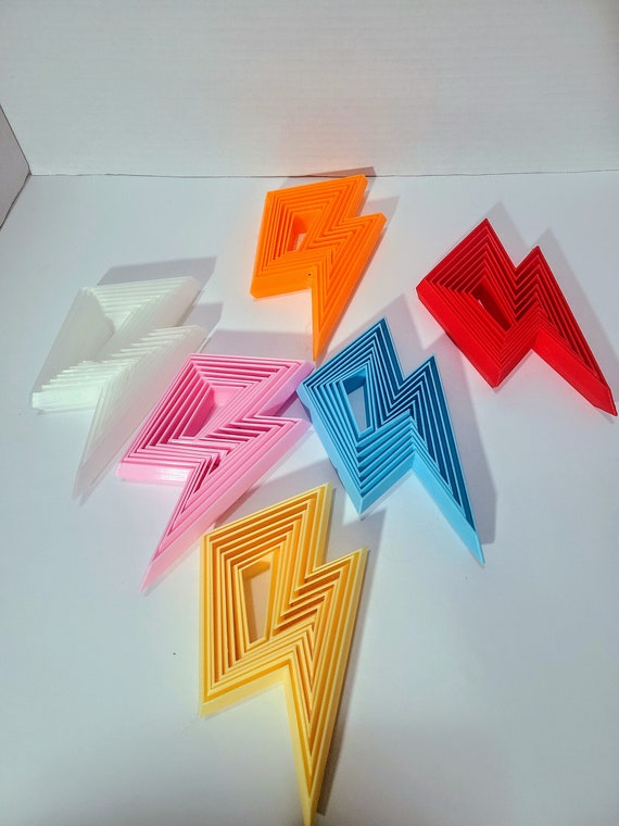 Lightning Bolt Finger Fidget: ASMR Sensory Calming Toy