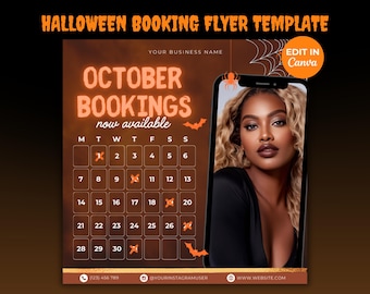Nail Appointment Flyer Halloween Nail Specials Flyer Booking Flyer Nails Booking Available Nail Tech Appointment Booking Flyer Template