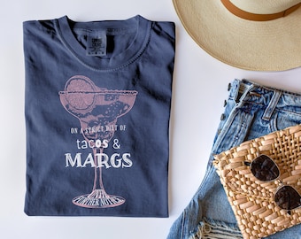 Tacos And Margs Shirt Cinco De Mayo Tshirt Fiesta Shirt Margarita Shirt Salty Shirt Tequila Shirt Brunch Shirt Cinco De Mayo Shirts Fiesta