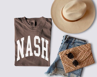 Nash Bash Nashville Shirt Nashville Clothing Western Tshirt Dress Yeehaw Nashville Birthday Lets Go Girls Concert Outfit Tennessee Shirt