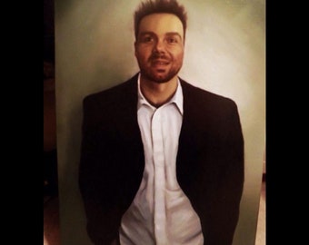 Oil Painting hand made on Canvas commission from photo