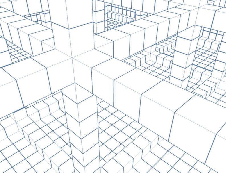 Perspective Grids for Artists Background Guides - Etsy
