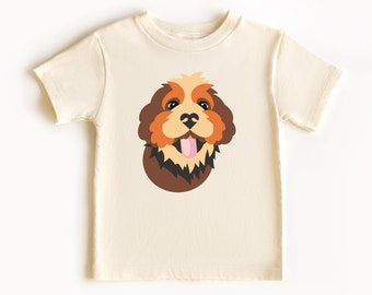 Kids Colorful Retro Shirt Vintage, Retro Aesthetic Kids Clothes Summer, Baby Toddler Gift for Kids, Cute Animal Tee Boy, Girls Natural Shirt