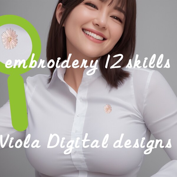 embroidery 12 skills  |Embroidery Basics Course  |Online Embroidery Classes |Learn Embroidery Techniques  |DIY Embroidery Lessons  |