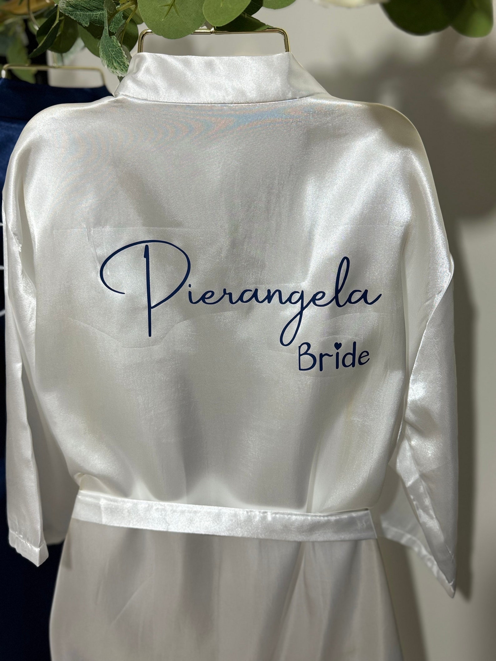 Personalized Bridal Robes – Custom Satin Robes for Bridesmaids, Wedding ...