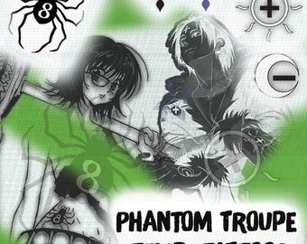 Phantom Group Temporary Tattoo