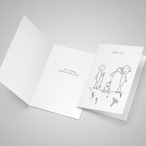 Waarderingskaart voor ouders: Vaderdag, Moederdag, Queer of LGBTQIA-ouders, alleenstaande ouder, gefeliciteerd, babyshower