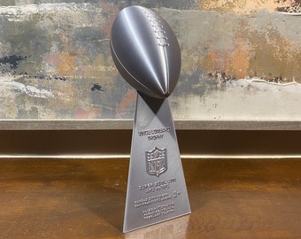 3D-Printed, Customizable, Lombardi-Inspired Championship Trophy