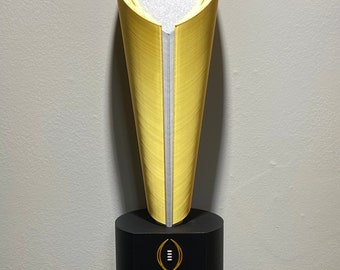 20 inch, 3D-Printed College National Championship Trophy Commemorative Replica - Customizable