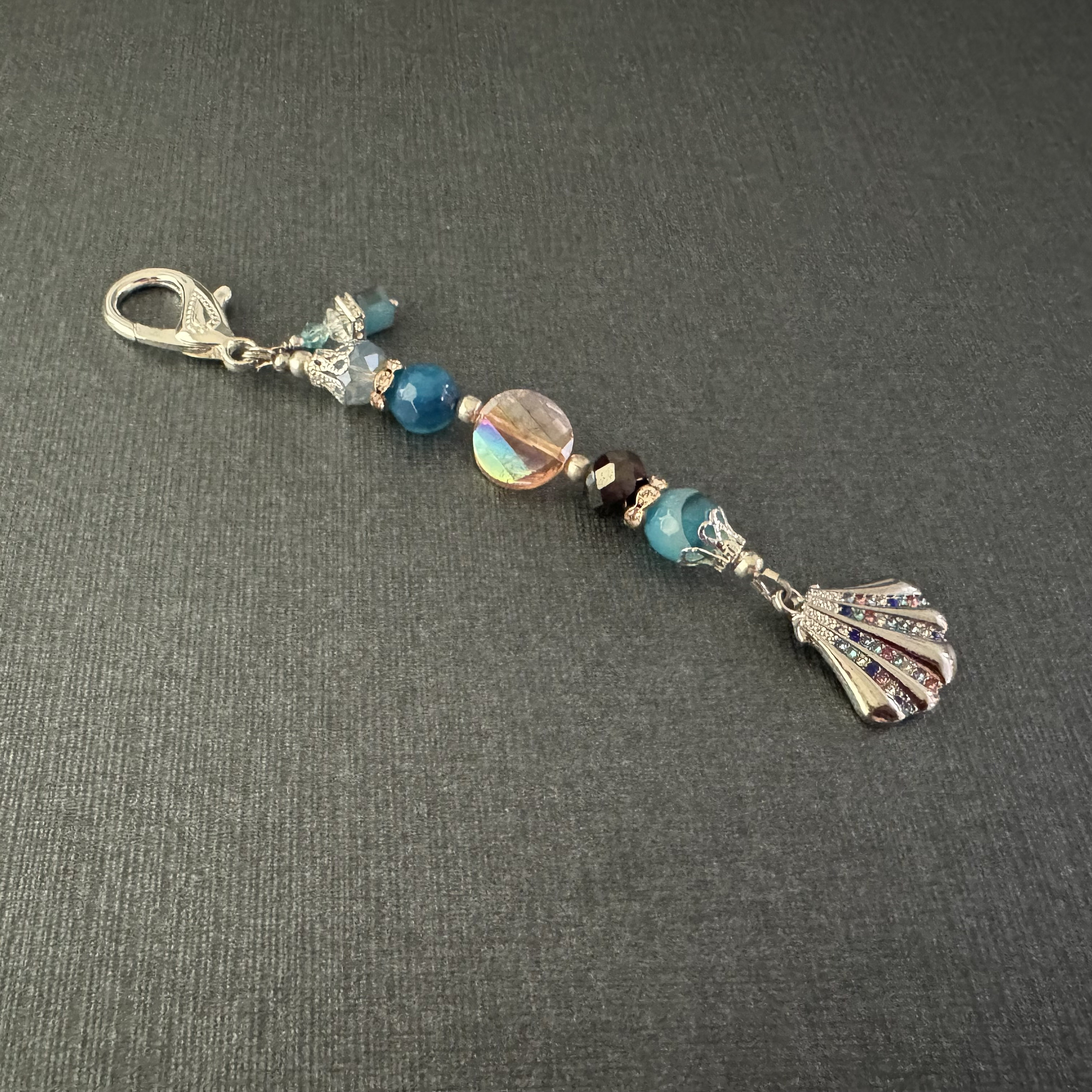 Sea Life Charm Scissor Fob for embroidery scissors and cross stitch