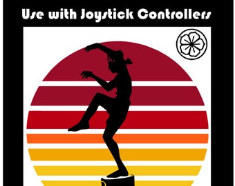 Karate Kid Atari Cartridge Poster