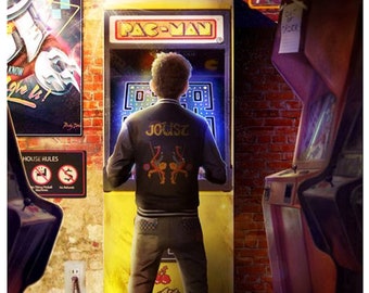 Ready Player One Happytime Pizza Poster