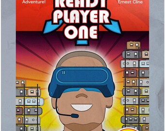 Ready Player One Atari Box Art Poster