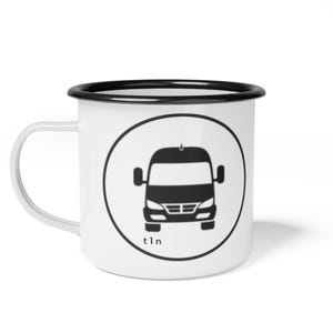 T1n Sprinter Van Enamel Mug, Sprinter Van Owners Gift, Mercedes Sprinter, T1N Sprinter, Van Life VanLife Gift, 1999-2006 Sprinter Van