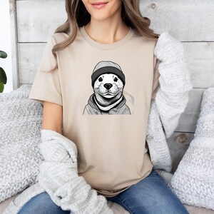Bundled Up Otter Shirt, Cute Otter Shirt, Otter Lovers Shirt, Funny Shirt