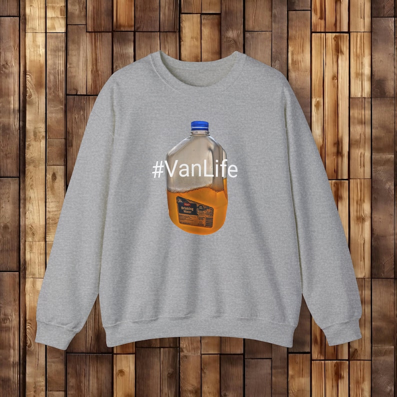 VanLife Funny Sweatshirt, #VanLife, Van Life Shirt, Van Life Gift, Home is Where You Park It Gift,Mini Van Life Gift, Nomad image 7