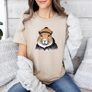 Hipster Capybara Shirt, Cute Capybara, Retro Capybara, Capybara Lovers Shirt, Animal Lovers Shirt