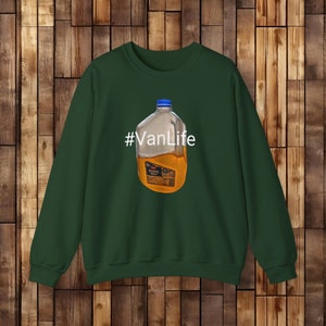 VanLife Funny Sweatshirt, #VanLife, Van Life Shirt, Van Life Gift, Home is Where You Park It Gift,Mini Van Life Gift, Nomad image 9
