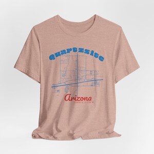 Quartzsite Arizona Vintage Map Tee Shirt, Quartzsite Arizona Map Gift, Rubber Tramp Rendezvous, RTR, Van Life Shirt, RV Life, Nomad image 8