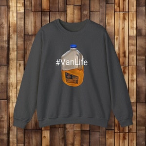 VanLife Funny Sweatshirt, #VanLife, Van Life Shirt, Van Life Gift, Home is Where You Park It Gift,Mini Van Life Gift, Nomad image 4