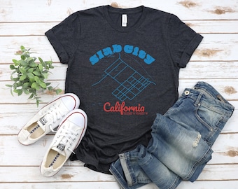 Slab City California Vintage Map Tee Shirt, The Slabs Shirt, East Jesus, Salton Sea, California Slabs Gift, The Last Free Place, Van Life