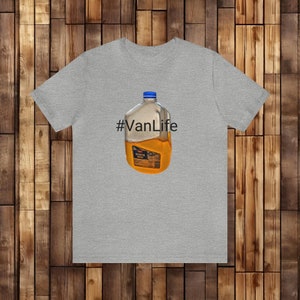 VanLife Funny Tee, #VanLife, Van Life Shirt, Van Life Gift, Home is Where You Park It Gift, Stealth Camping Gift, Mini Van Life Gift, Nomad image 9