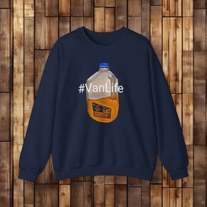 VanLife Funny Sweatshirt, #VanLife, Van Life Shirt, Van Life Gift, Home is Where You Park It Gift,Mini Van Life Gift, Nomad image 3