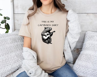 Capybara Shirt, Capybara Shirt, Capybara Gift, Capybara