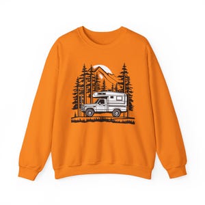 Truck Camper Life Sweatshirt, Truck Camper Shirt, Truck Camper Gift, Nomad Shirt, VanLife, Van Life, Camping Gift image 7