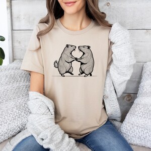 Capybara Cappy Dance Shirt, Capybara Shirt, Cute Capybara, Capybara Gift, Capybara Drawing, Capybara Vintage Shirt