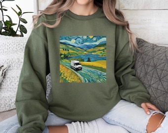 Sprinter Van Sweatshirt, Sprinter Van Gift, VanLife gift, Camper Van Gift, Freight Sprinter Gift