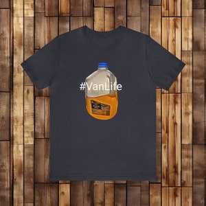 VanLife Funny Tee, #VanLife, Van Life Shirt, Van Life Gift, Home is Where You Park It Gift, Stealth Camping Gift, Mini Van Life Gift, Nomad image 4