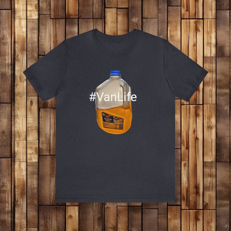 VanLife Funny Tee, #VanLife, Van Life Shirt, Van Life Gift, Home is Where You Park It Gift, Stealth Camping Gift, Mini Van Life Gift, Nomad image 4